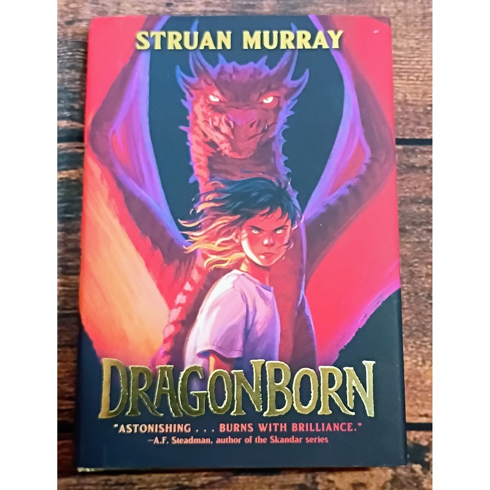 Dragonborn‎ Struan Murray Hardcover Fantasy Novel Sprayed Edges Dutton 2024 NEW